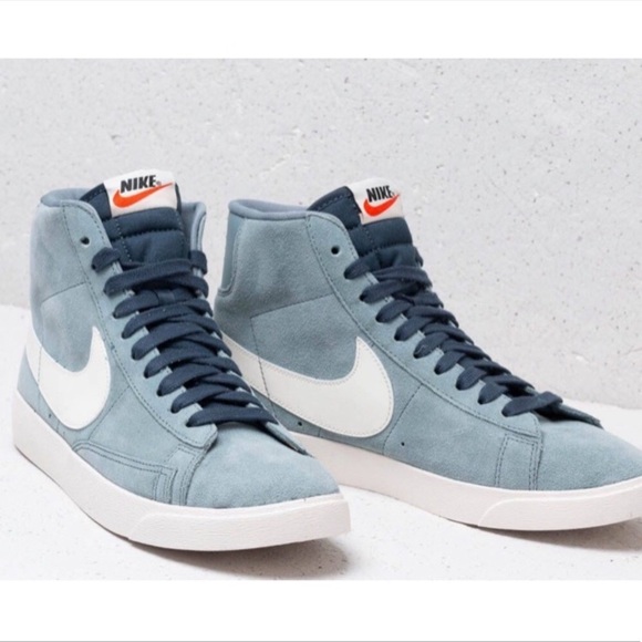 blazer mid vintage suede